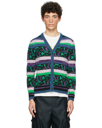 Marc Jacobs Multicolor Heaven By Loopy Logo Cardigan