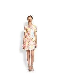 Moschino Cheap And Chic Tie Dye Print Dress Pink