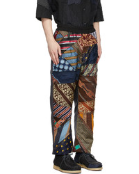 By Walid Multicolor Gerald Trousers