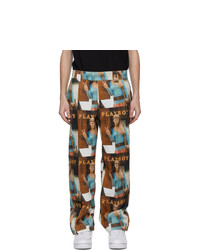 Soulland Multicolor Playboy Edition Corduroy Fawna Trousers