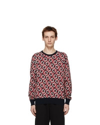 Moncler Black And Red Sweater