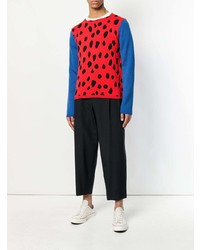 Comme Des Garcons Homme Plus Comme Des Garons Homme Plus Animal Print Knit Sweater