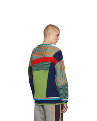 Ahluwalia Studio Multicolor Agr Edition Knit Sweater