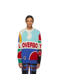 Charles Jeffrey Loverboy Multicolor Graphic Sweater