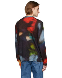 Paul Smith Multicolor Ink Spill Sweater