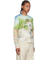Casablanca Multicolor Lamour En Fleur Sweater