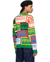 Kenzo Multicolor Paris Crewneck Sweater