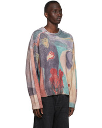 Acne Studios Multicolor Printed Sweater