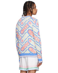 Casablanca Multicolor Viscose Sweater