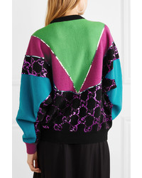 Gucci Sequined Wool Sweater