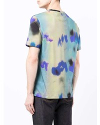 Paul Smith Abstract Print Cotton T Shirt