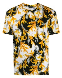 Versace Acanthus Print T Shirt