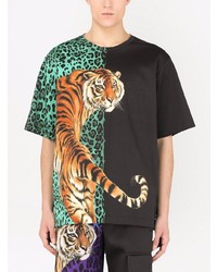 Dolce & Gabbana Animal Print T Shirt