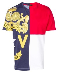Versace Baroque Colour Block T Shirt