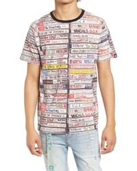 Cult of Individuality Cassettes Print Cotton T Shirt