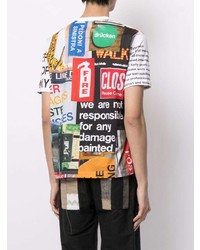 Junya Watanabe MAN Collage Print T Shirt