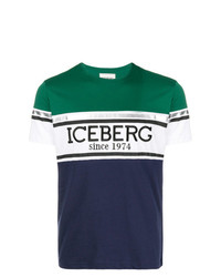 Iceberg Colour Block Logo T Shirt