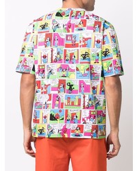 Moschino Comic Strip Graphic Print T Shirt