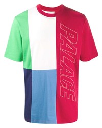 Palace Flaggin Colour Block T Shirt