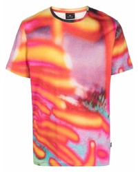 PS Paul Smith Graphic Cotton T Shirt