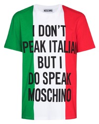 Moschino I Dont Speak Italian T Shirt