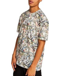Topman Money Print T Shirt