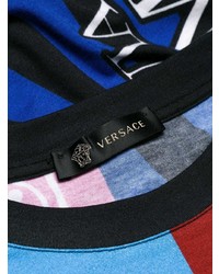Versace Multi Pattern T Shirt