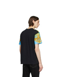 VERSACE JEANS COUTURE Multicolor Barocco Jungle T Shirt