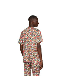 Paul Smith 50th Anniversary Multicolor Floral Gents T Shirt