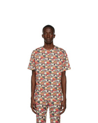 Paul Smith 50th Anniversary Multicolor Floral Gents T Shirt