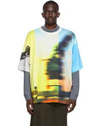Dries Van Noten Multicolor Graphic T Shirt