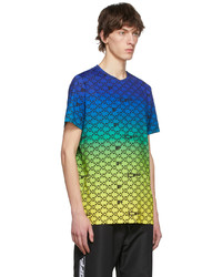 Off-White Multicolor Polyester T Shirt