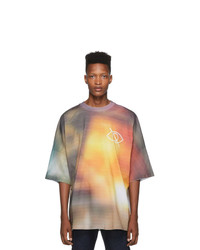 Palm Angels Multicolor Sensitive Content T Shirt