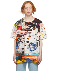 Vivienne Westwood Multicolor Snowman Oversized T Shirt