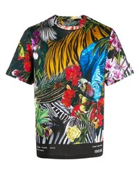 Roberto Cavalli Paradise Found Print T Shirt