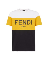 Fendi Roma Colorblock T Shirt