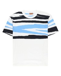 Missoni Stripe Print Short Sleeve T Shirt