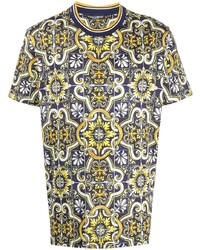Dolce & Gabbana Tile Print T Shirt