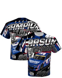 HENDRICK MOTORSPORTS TEAM COLLECTION White Kyle Larson 2021 Nascar Cup Series Champion Sublimated T Shirt At Nordstrom