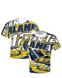 TEAM PENSKE Yellow Ryan Blaney Total Print T Shirt At Nordstrom