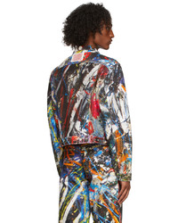 Charles Jeffrey Loverboy Multicolor Art Denim Jacket
