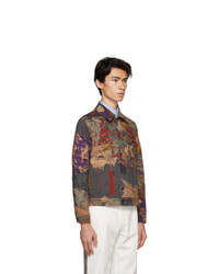 Rassvet Multicolor Pushkin Museum Denim Tsukioka Yoshitosi Jacket