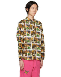 Sky High Farm Workwear Multicolor Denim Tears Edition Shirt