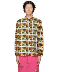 Sky High Farm Workwear Multicolor Denim Tears Edition Shirt