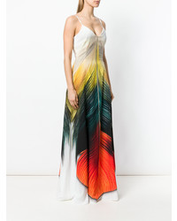Mary Katrantzou Long Printed Dress