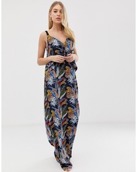 C by Cubic Tropical Maxi Dress