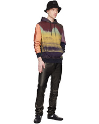 Paul Smith Multicolor Abstract Paint Hoodie
