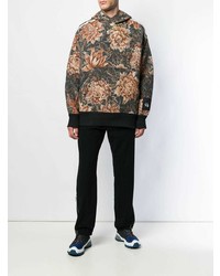 Y-3 Oversized Floral Hoodie