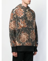 Y-3 Oversized Floral Hoodie