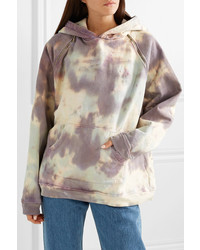 TRE by Natalie Ratabesi The Brigitte Embellished Cotton Terry Hoodie